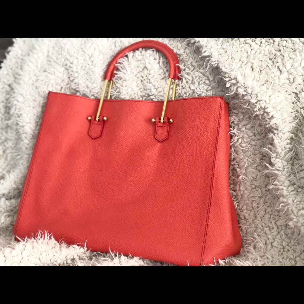 My Choice Genuine Italian Leather Tote Bag Purse
